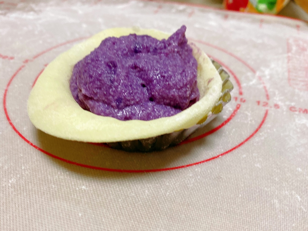 紫薯奶油雪媚娘