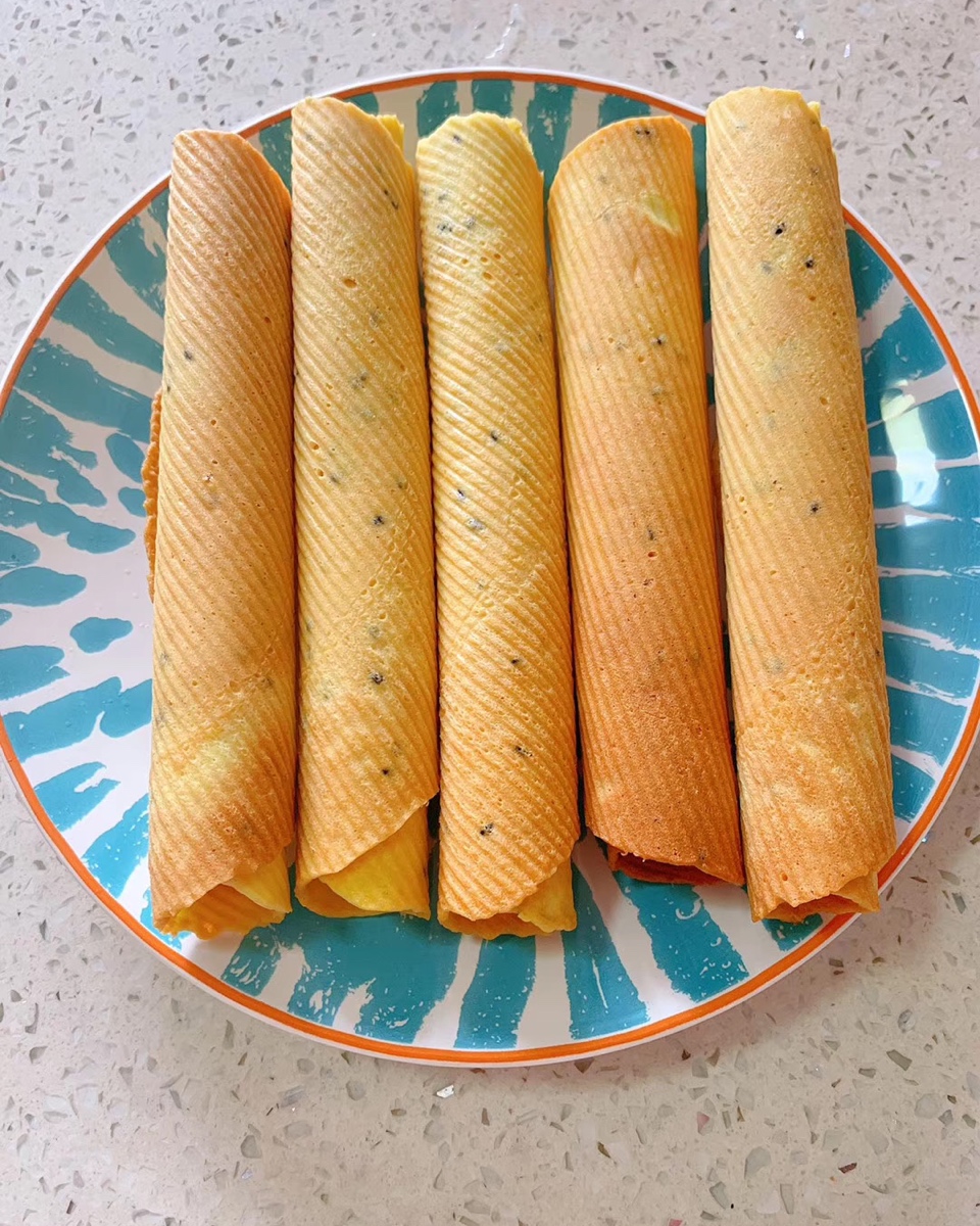 小零食—芝麻蛋卷