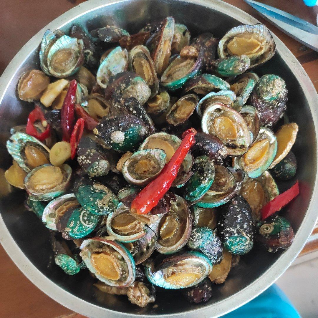 辣炒小鲍鱼