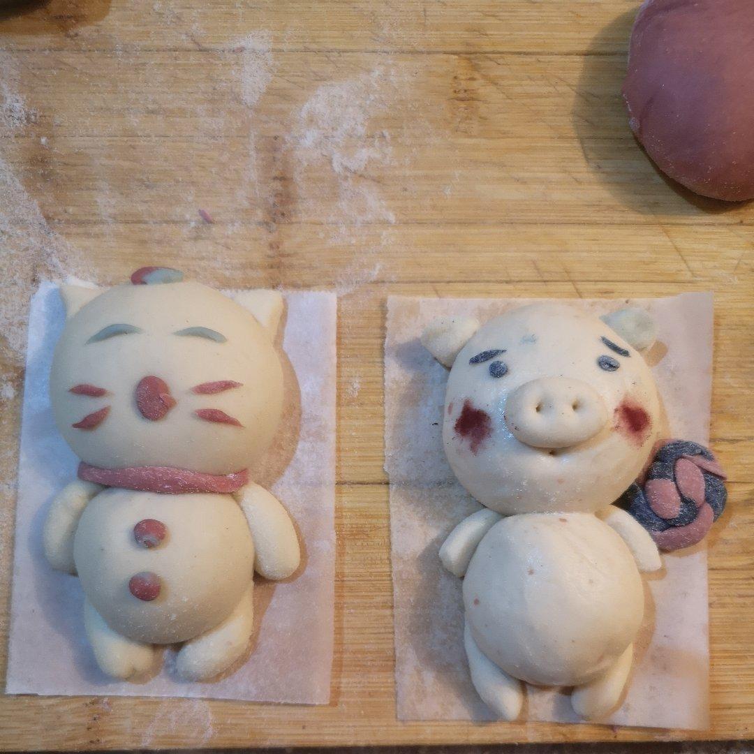 卡通馒头（波板糖猪猪）