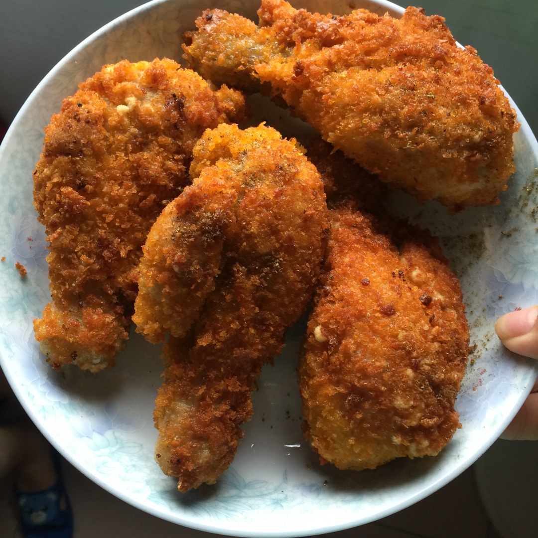手机用户2932_29l1做的面包糠炸鸡腿(可以和肯德基相媲美的炸鸡腿)