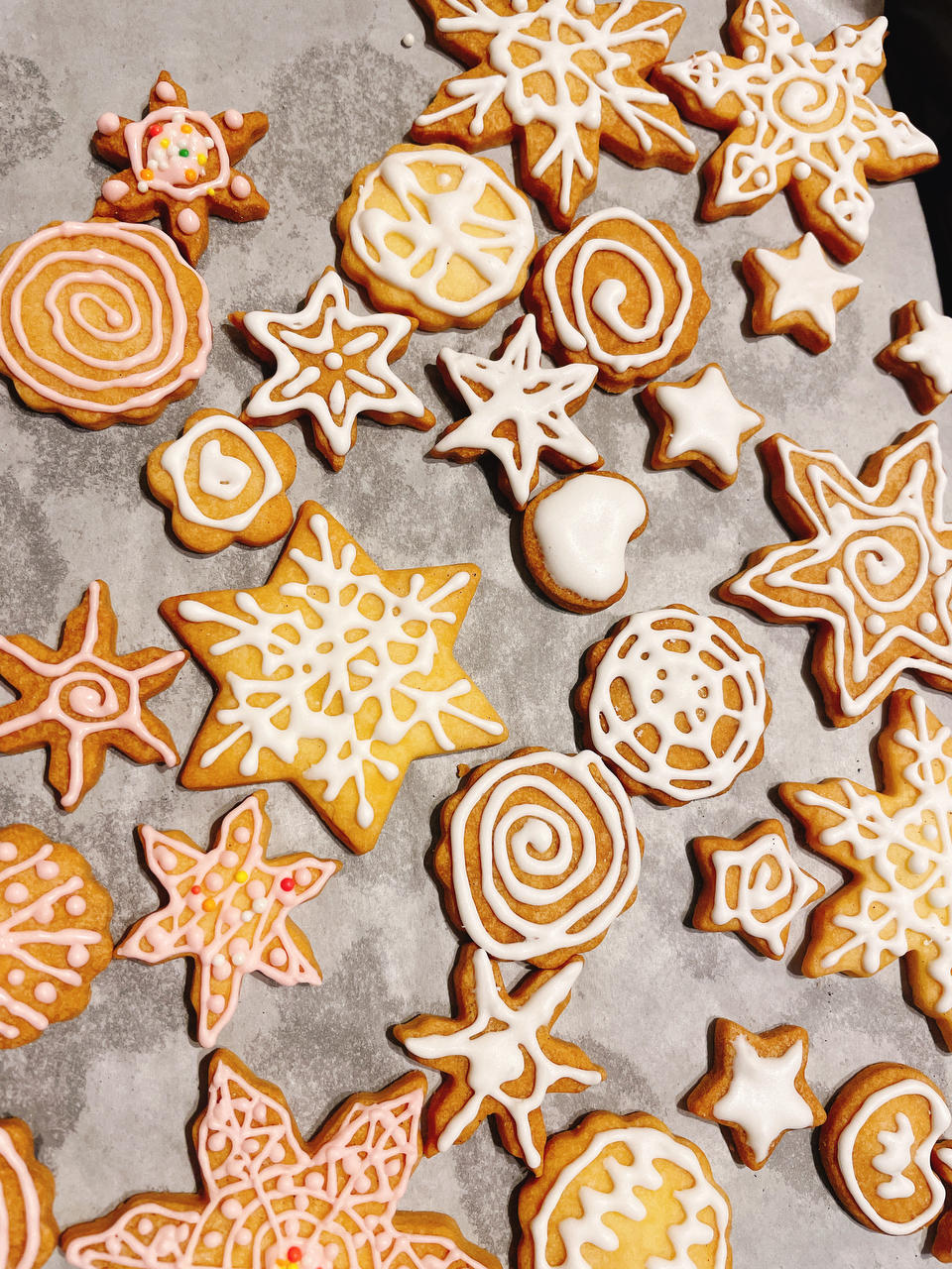 樱花糖霜摇摇乐饼干 玻璃糖饼干