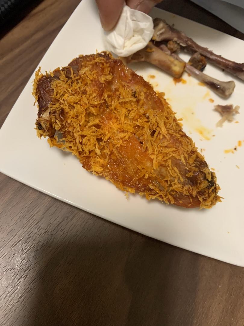 烤鸡翅（面包糠版）