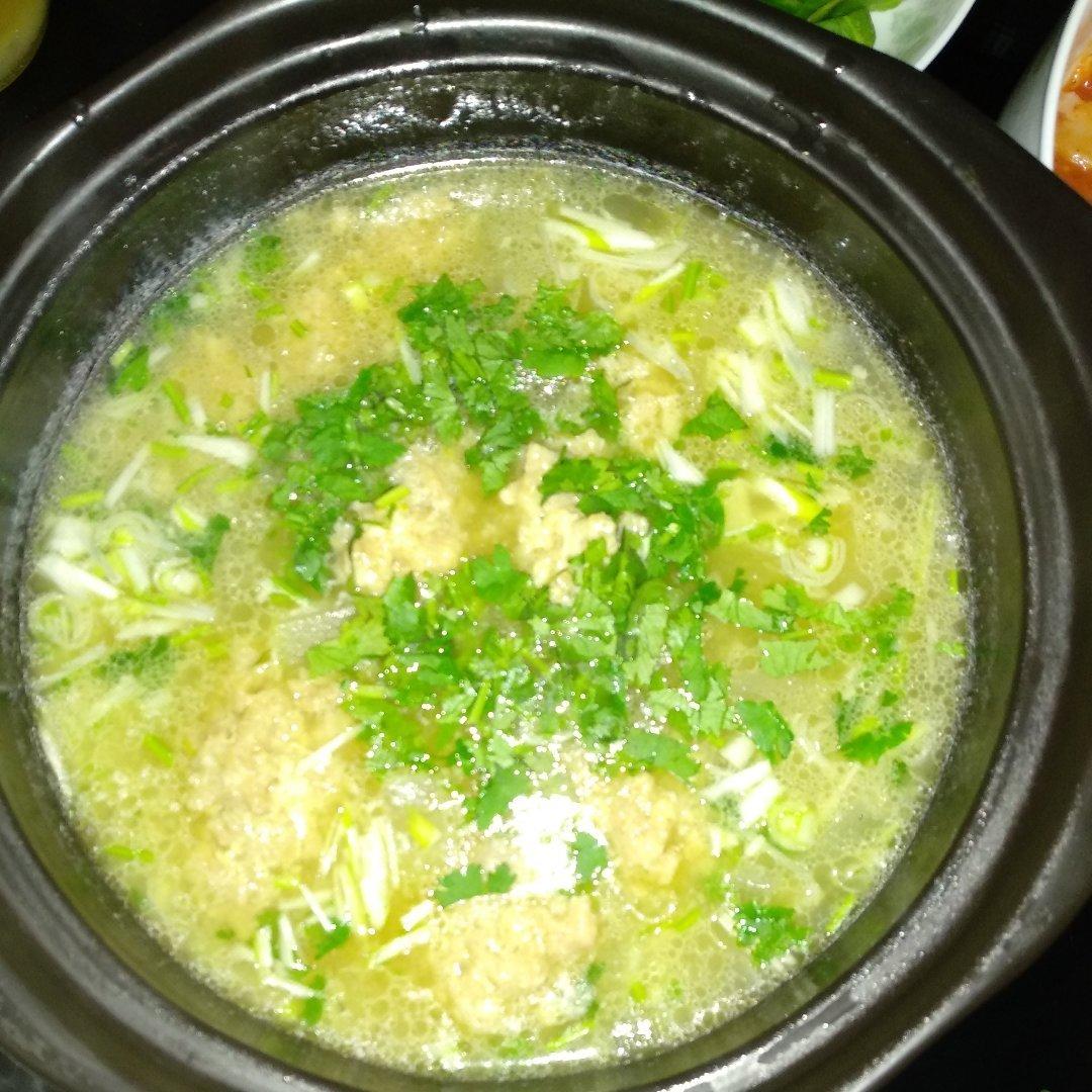 冬瓜汆丸子汤