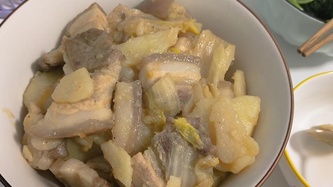 土豆炖白菜