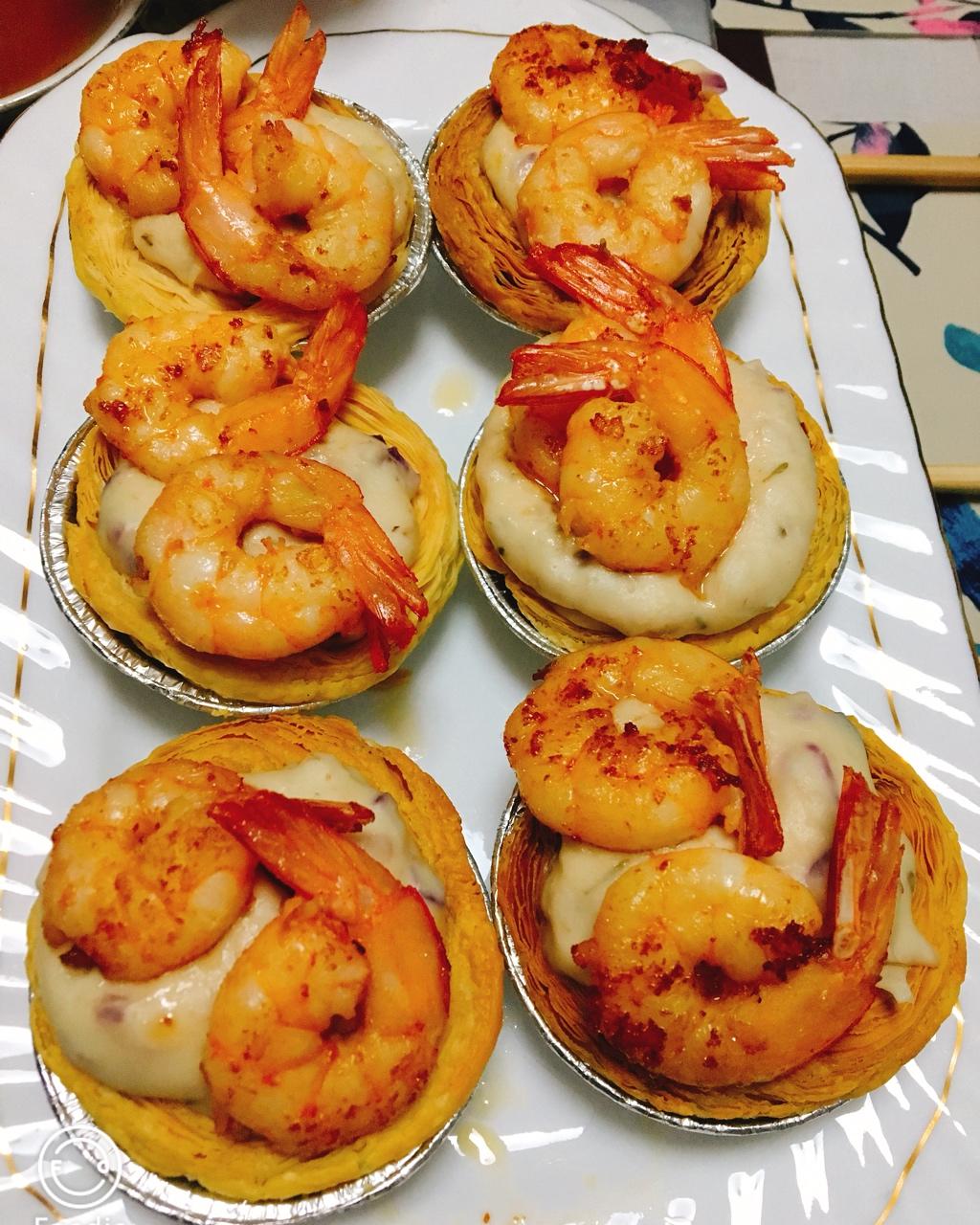 Kiri白色冬日趴－南瓜芝士大虾咸挞