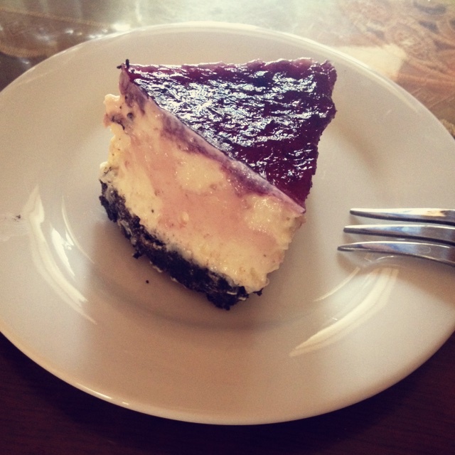 蓝莓冻芝士蛋糕