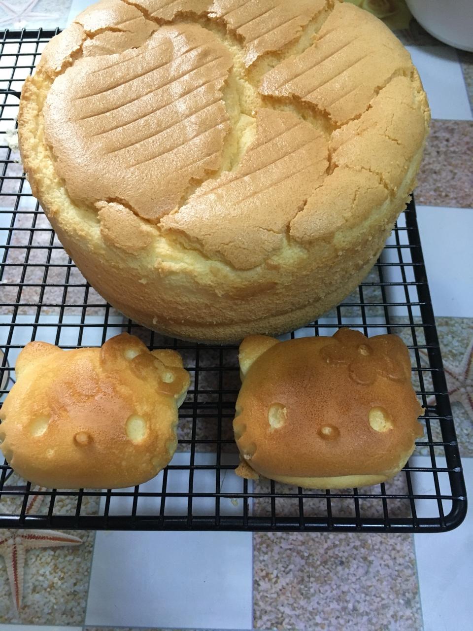 6寸原味戚风蛋糕