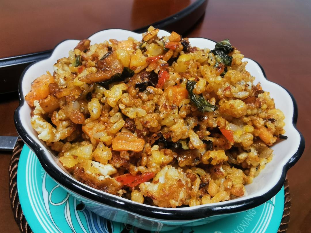 炒米饭蛋炒饭二十分钟快手家常