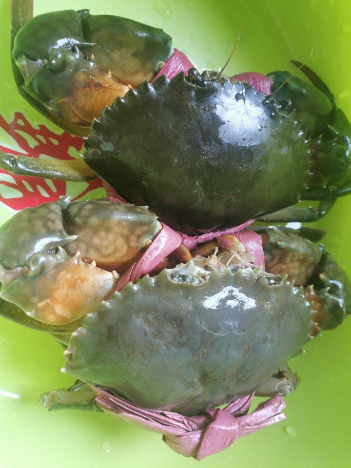 咸蛋黄焗蟹