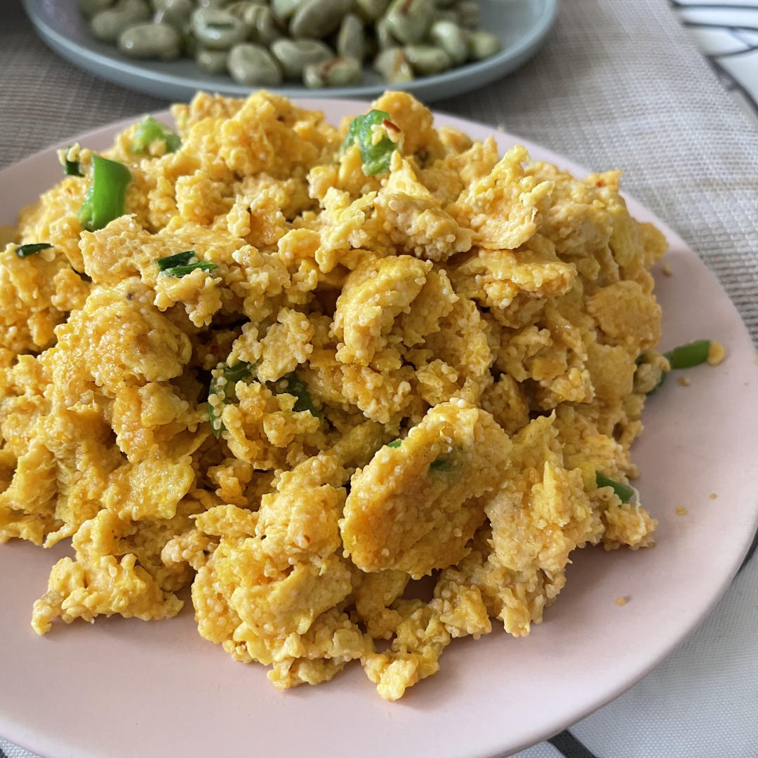 fa姐做的鱼籽炒鸡蛋