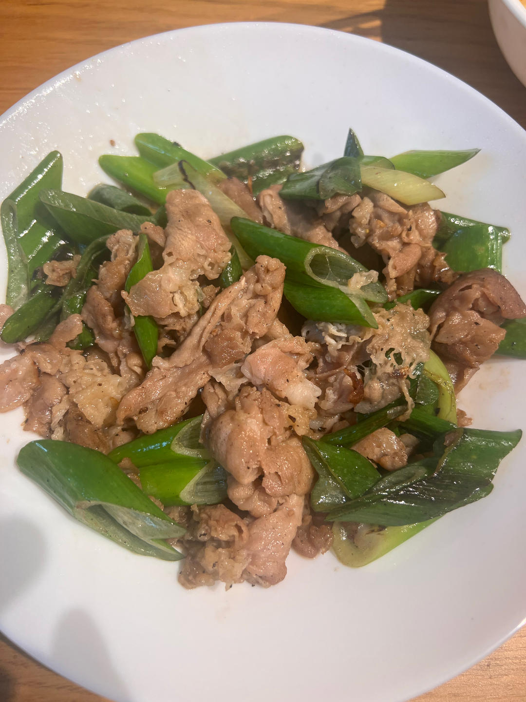 炒了20多年的葱爆羊肉