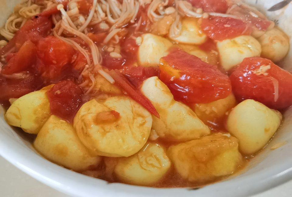 金针菇烧日本豆腐