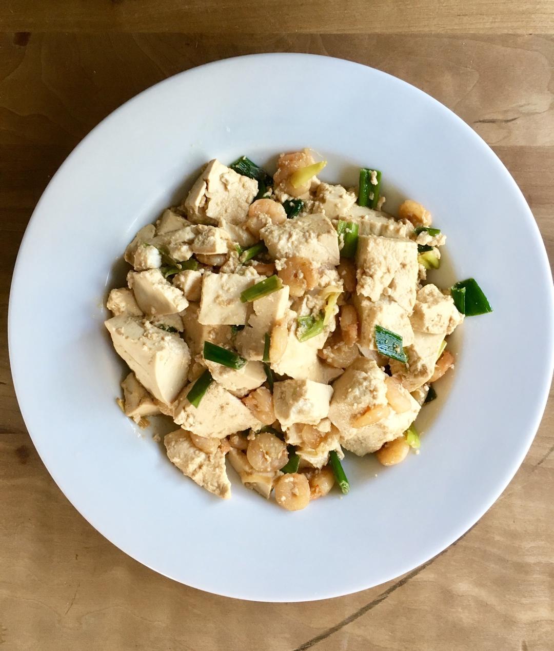 虾仁豆腐