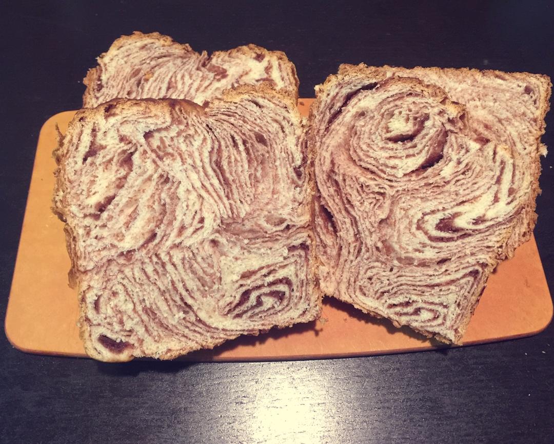 红豆沙手撕吐司