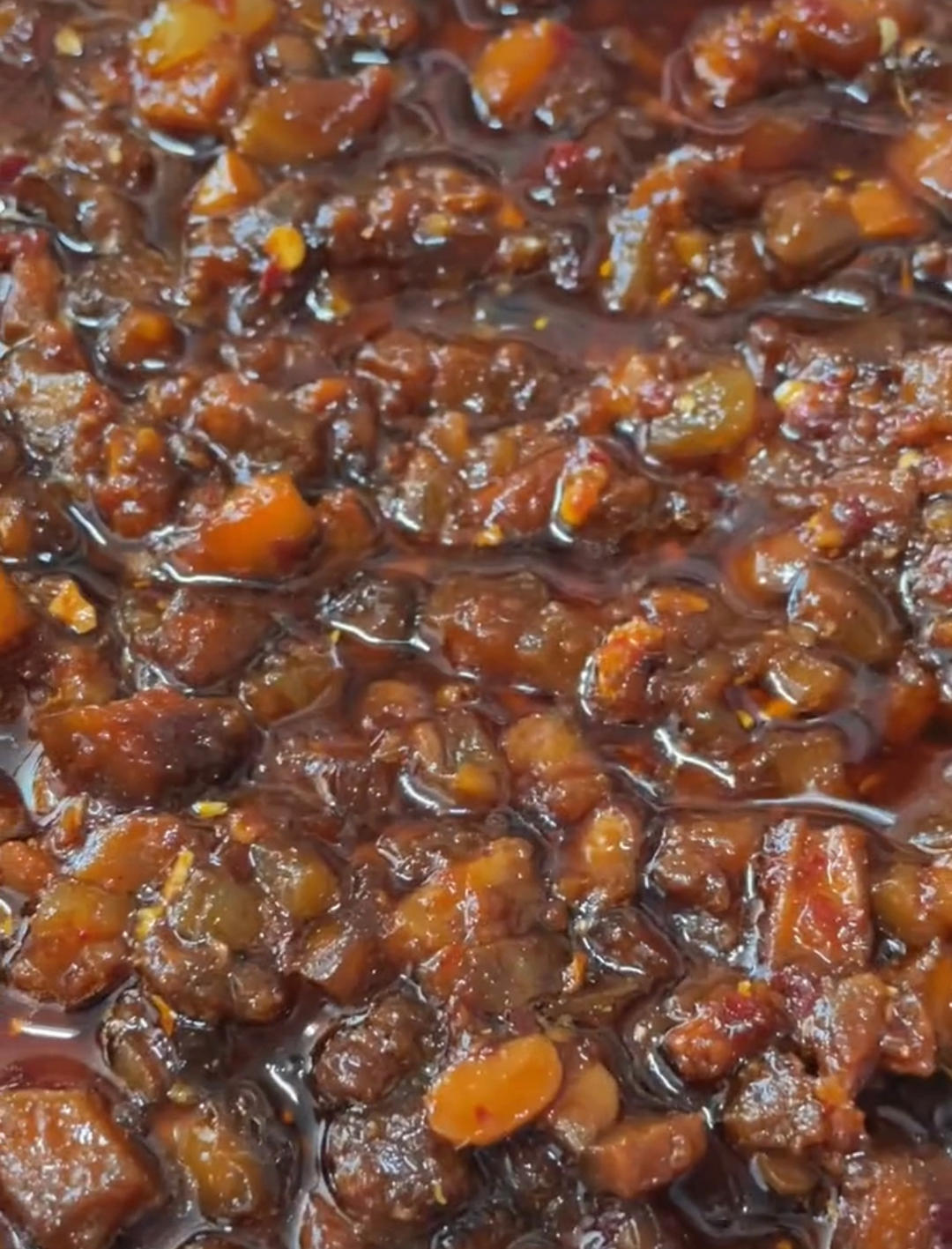 香菇焖肉杂酱的做法