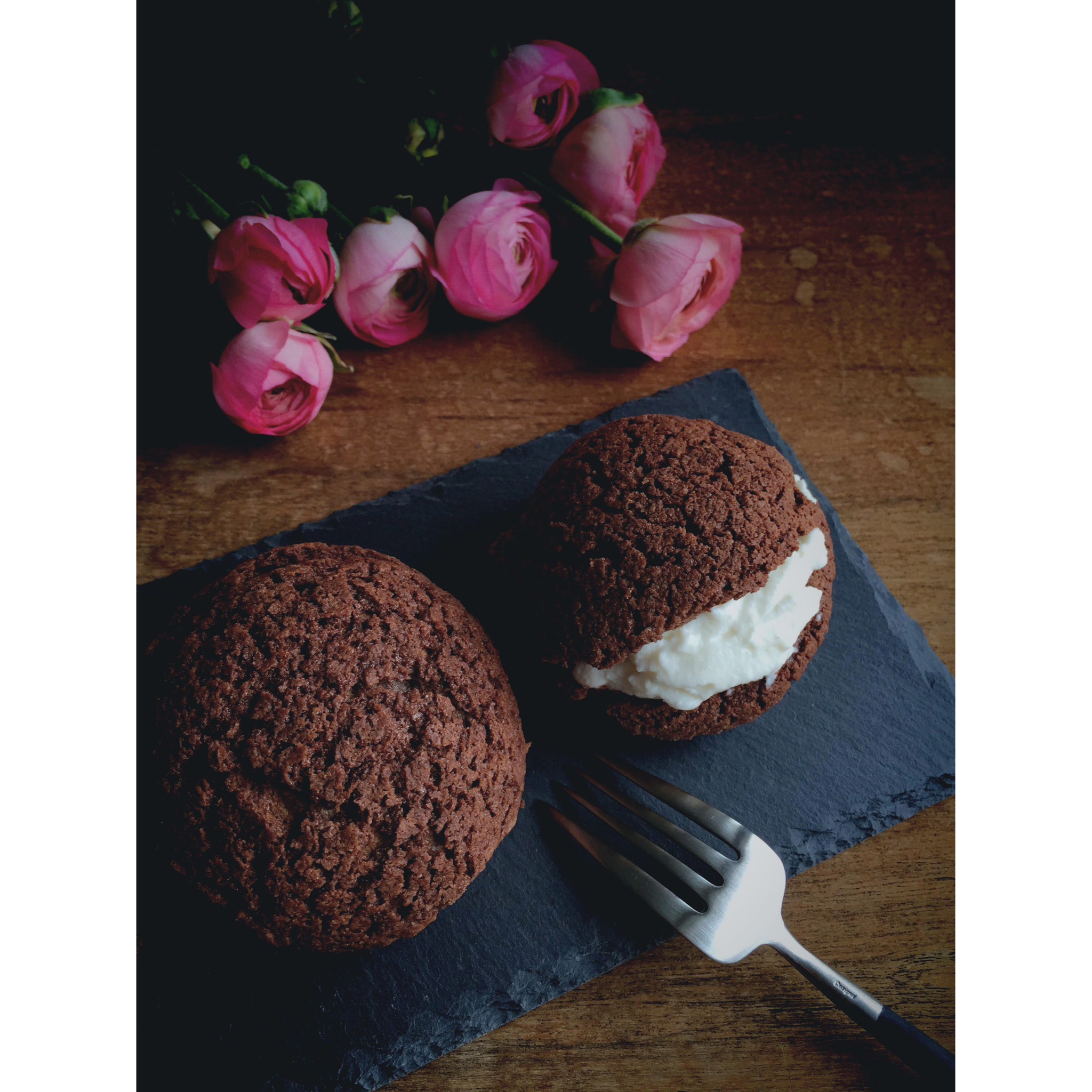 巧克力酥皮泡芙