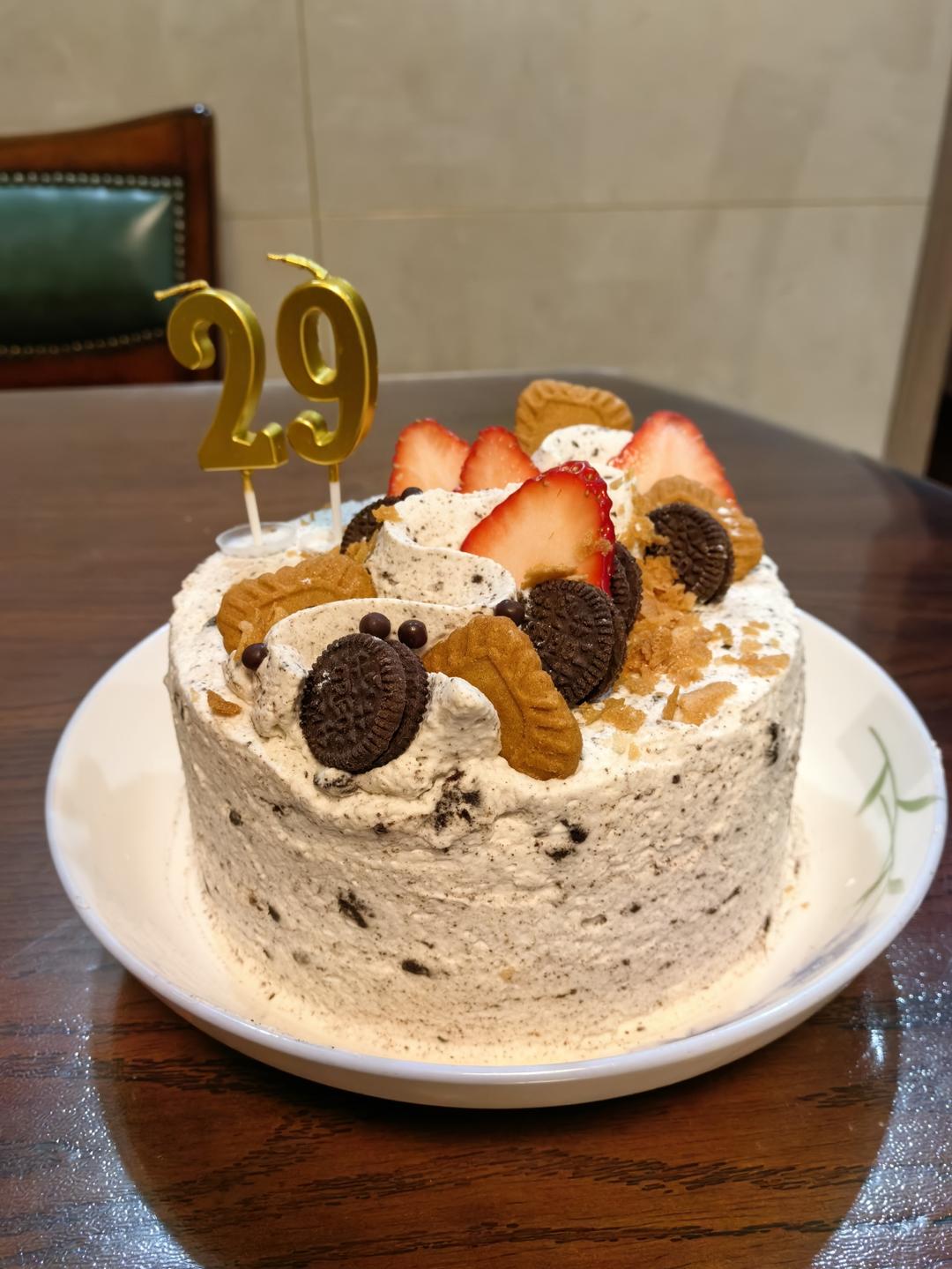 奥利奥咸奶油蛋糕