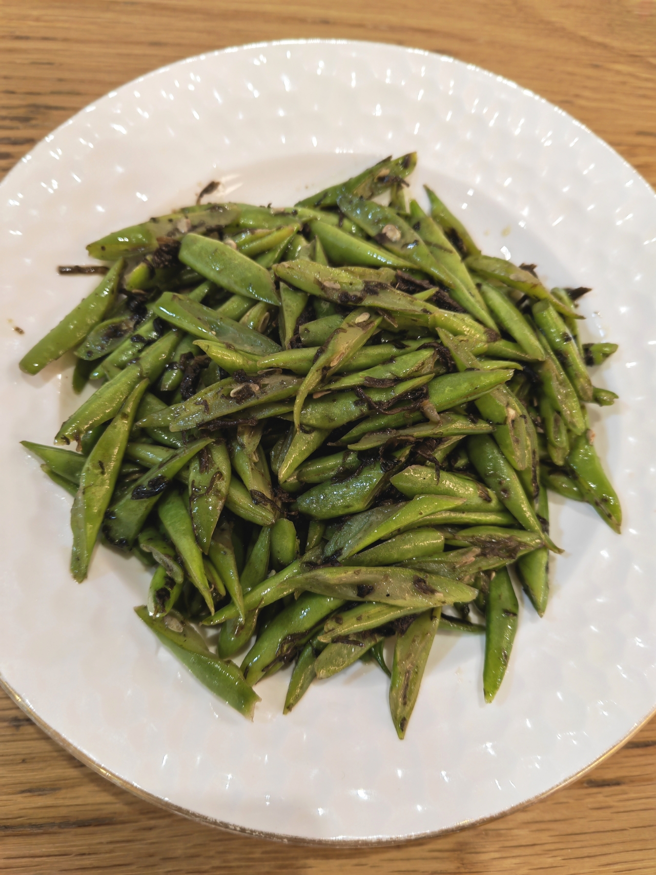 橄榄菜干煸四季豆的做法