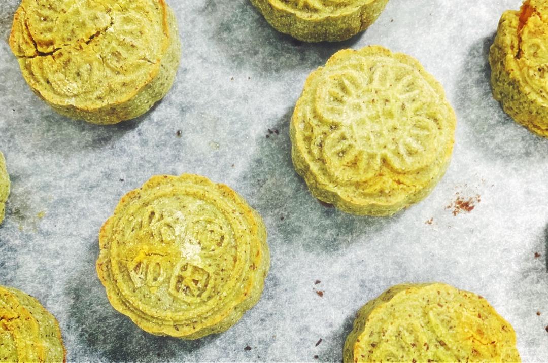 超低碳月饼 生酮keto 芝士金沙馅