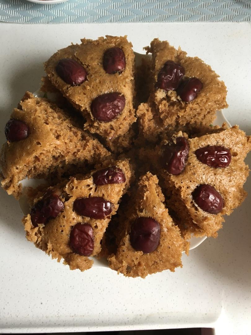 超简单 零失败的红糖发糕