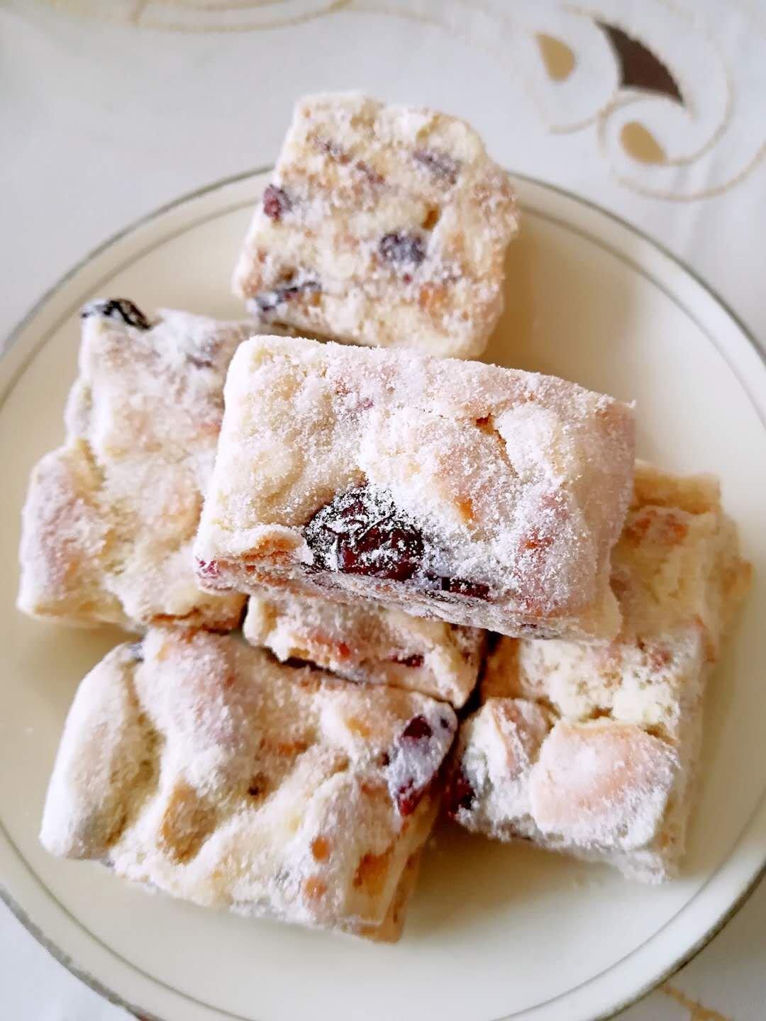 家有青年做的风靡吃货圈的雪花酥