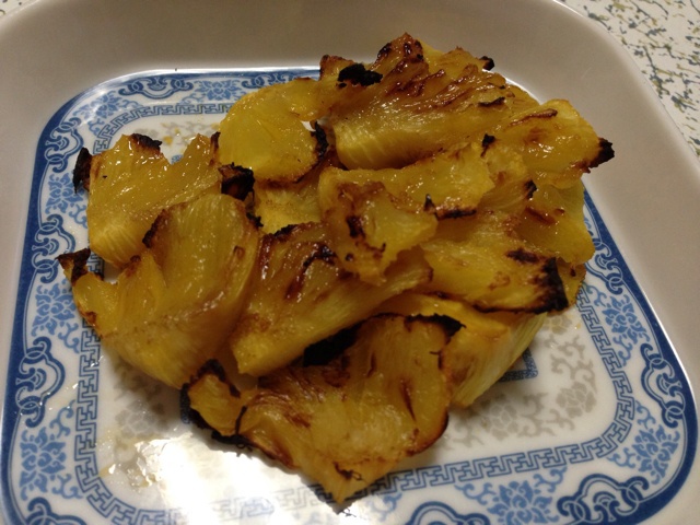 蜂蜜烤菠萝
