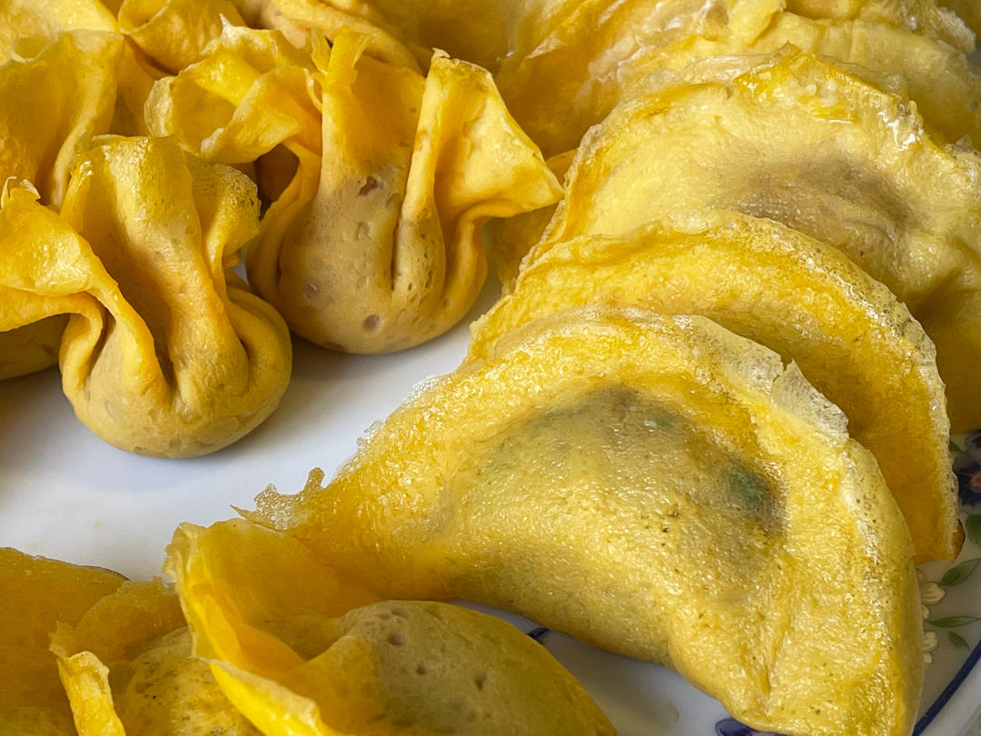 过年必备菜…蛋饺…