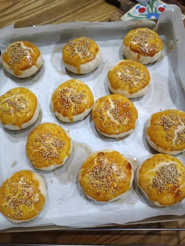 红豆酥饼这样做，免松弛，省时不破酥，成功率高，新手都能轻松搞定