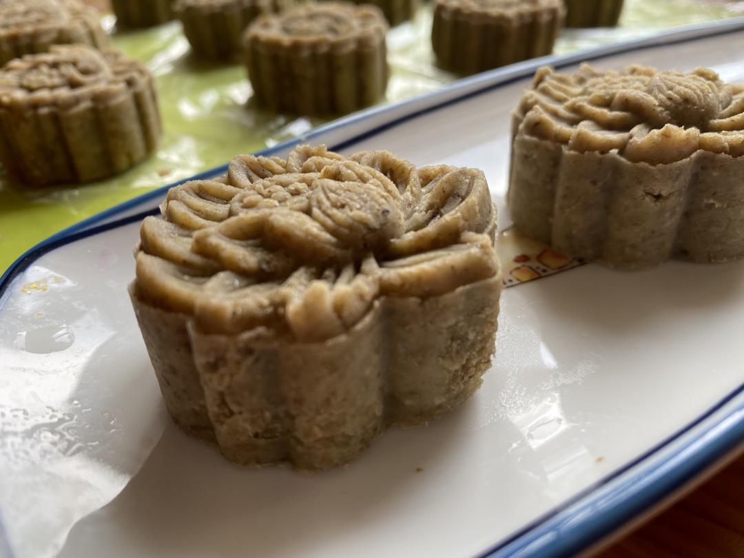 带皮绿豆糕(不过筛破壁机版)