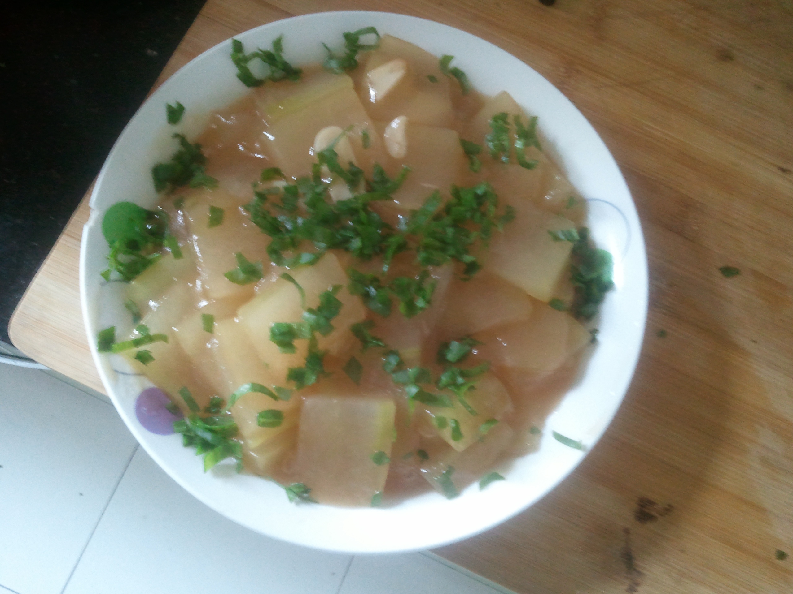 蚝油焖冬瓜