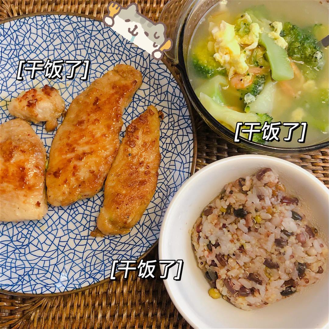 虾米西兰花鸡蛋汤的做法