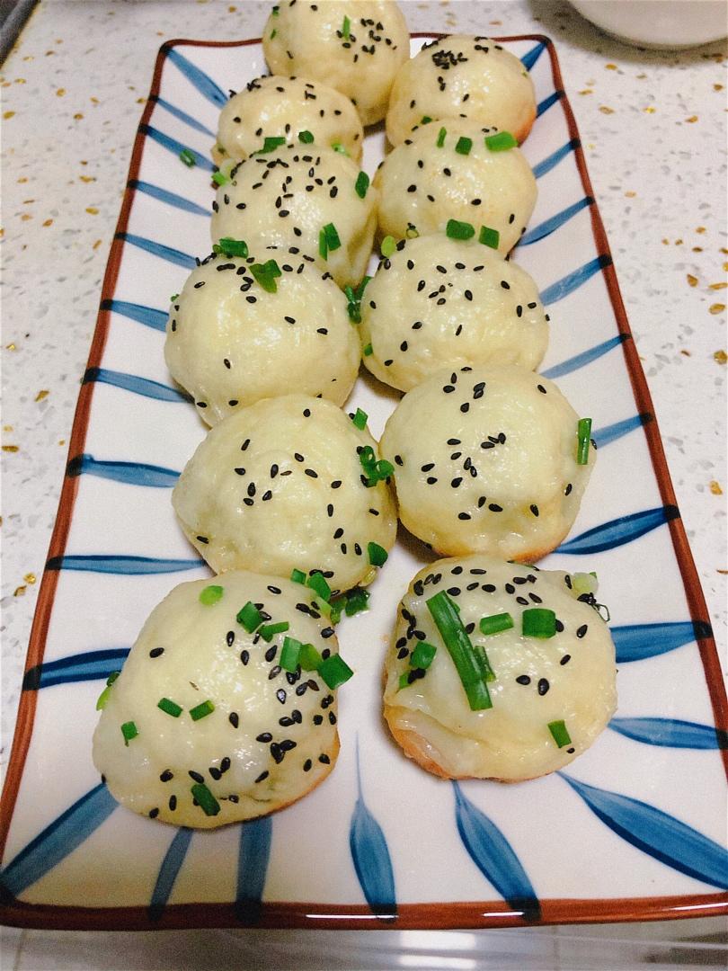 小时候的生煎包