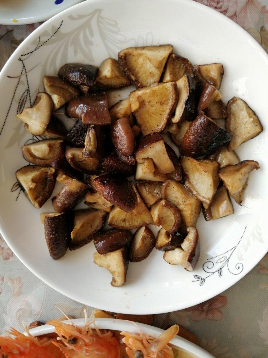 烤蘑菇