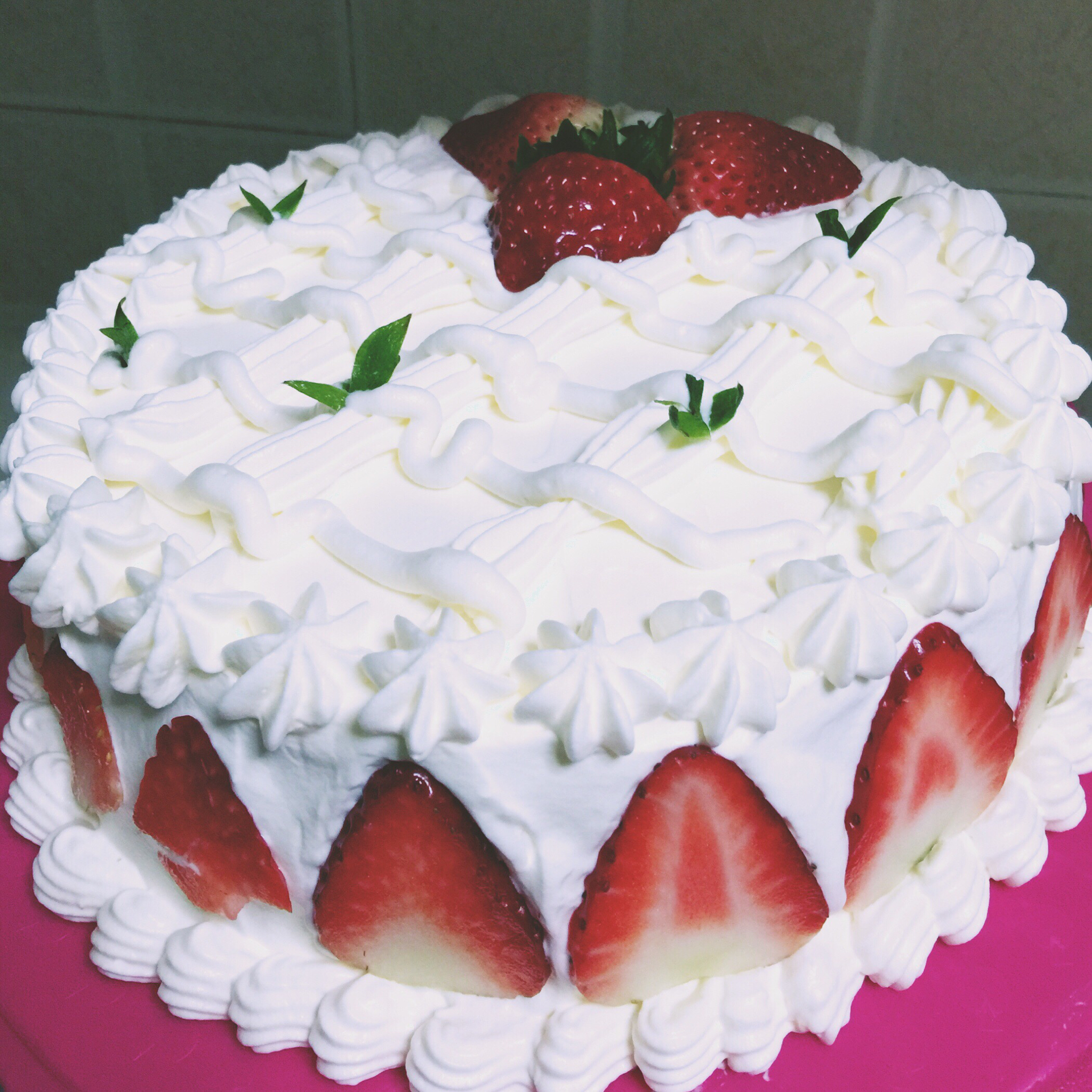 超简单完美戚风蛋糕（6寸2蛋）附打发、翻拌、脱模视频