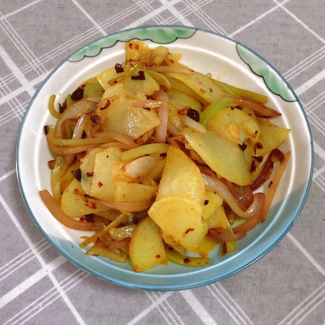 【健康少油】干锅土豆片改良版