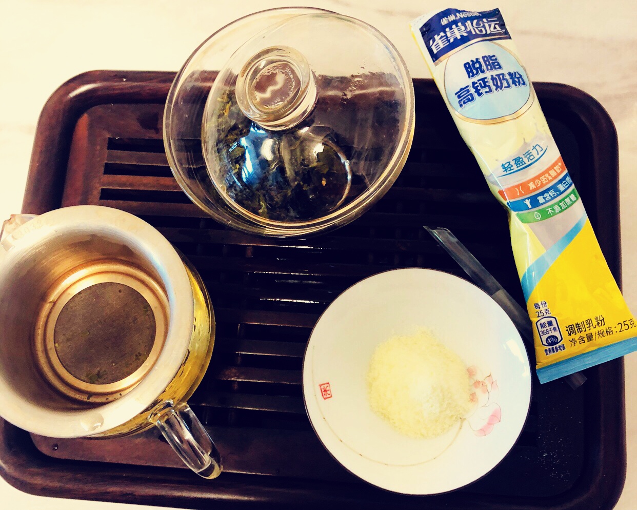 超简单奶茶—想喝奶茶解馋版本的做法