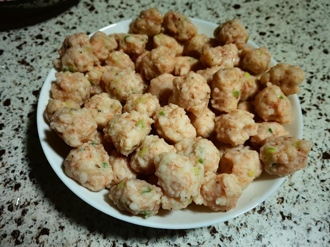 自制虾丸（鲜嫩Q弹）《系列三》