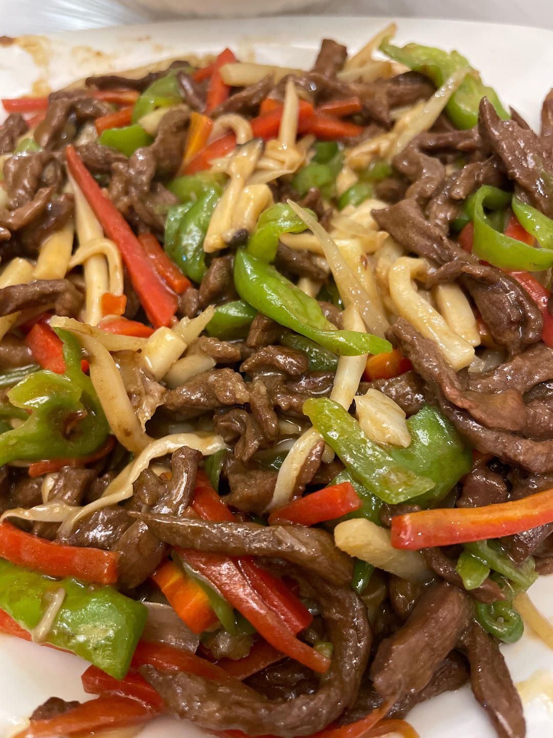 好吃到停不下来的爆炒牛肉丝