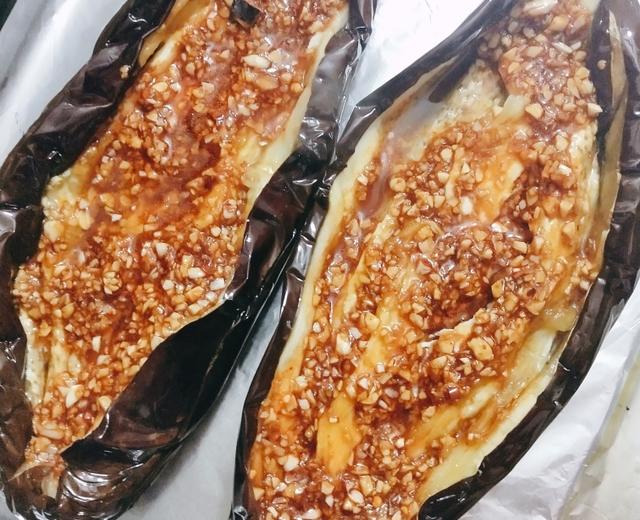 蒜蓉茄子🍆(烤箱版)的做法
