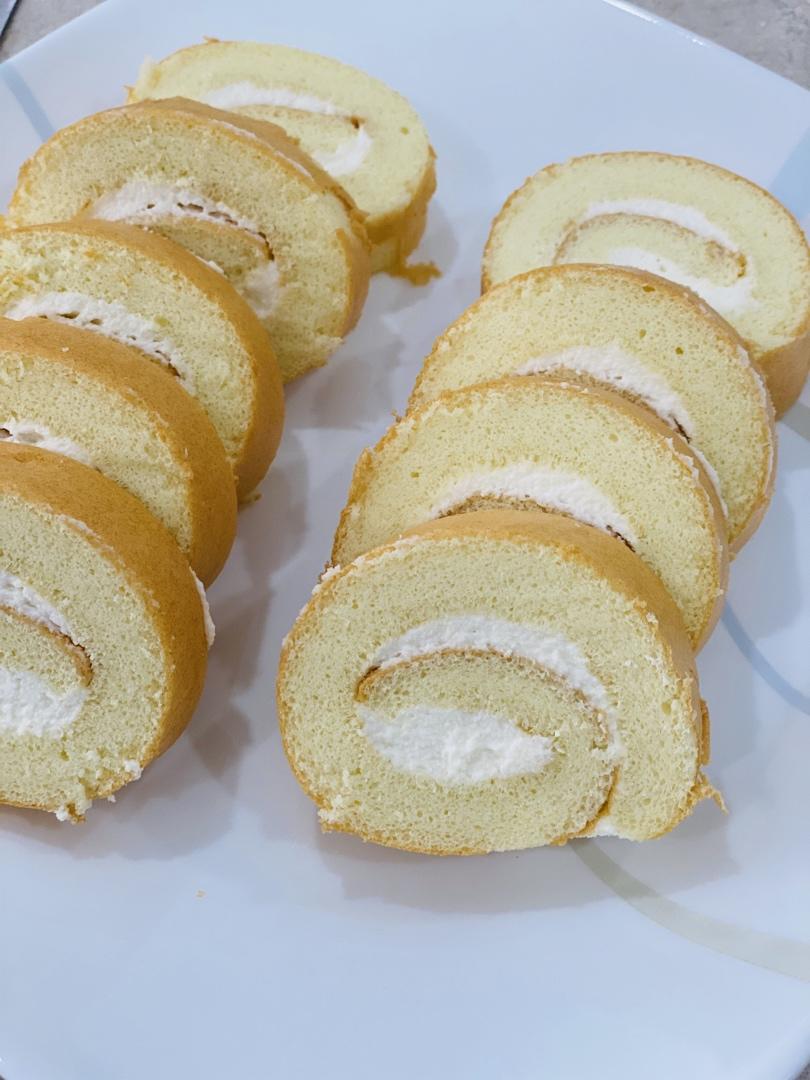 黄桃蛋糕卷（小四卷）