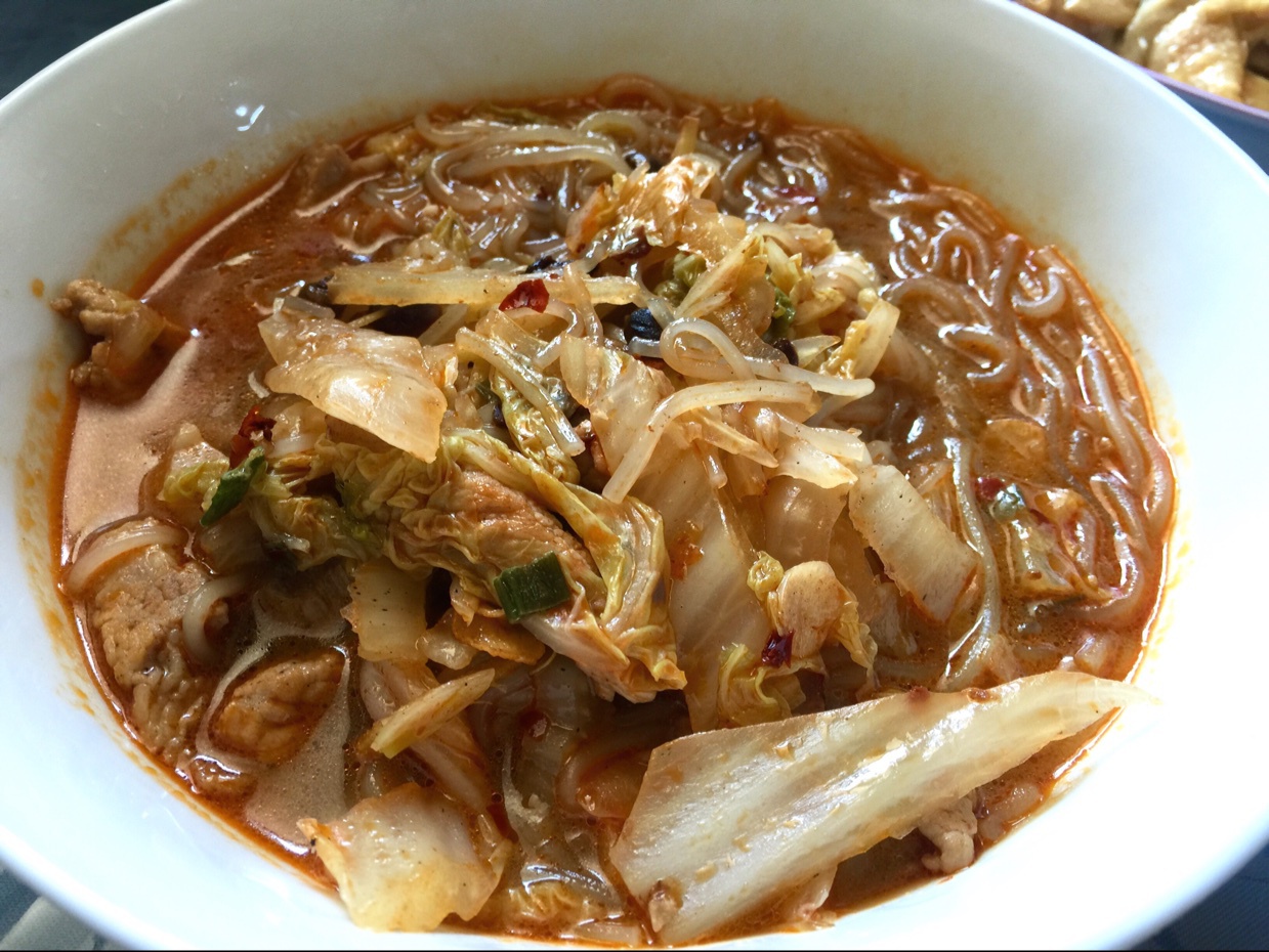 猪肉白菜炖粉条