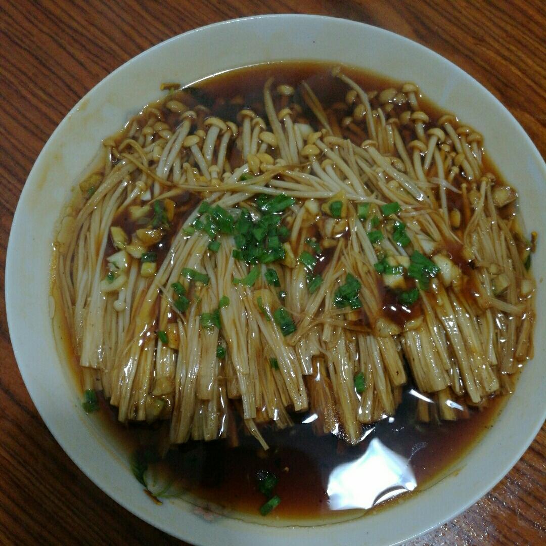 蚝油金针菇