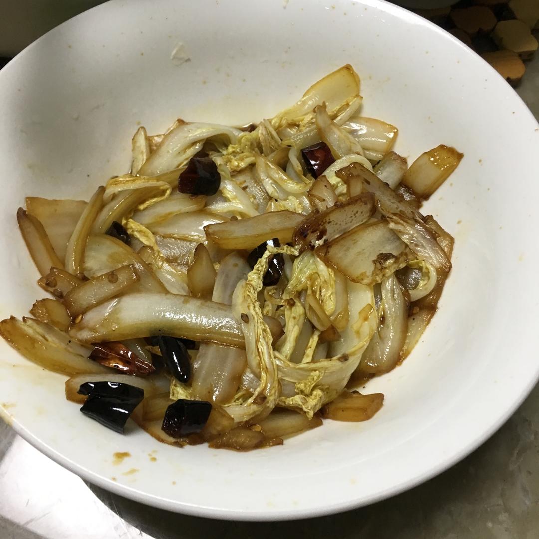 酸甜白菜（超级好吃黄金比例糖醋汁）
