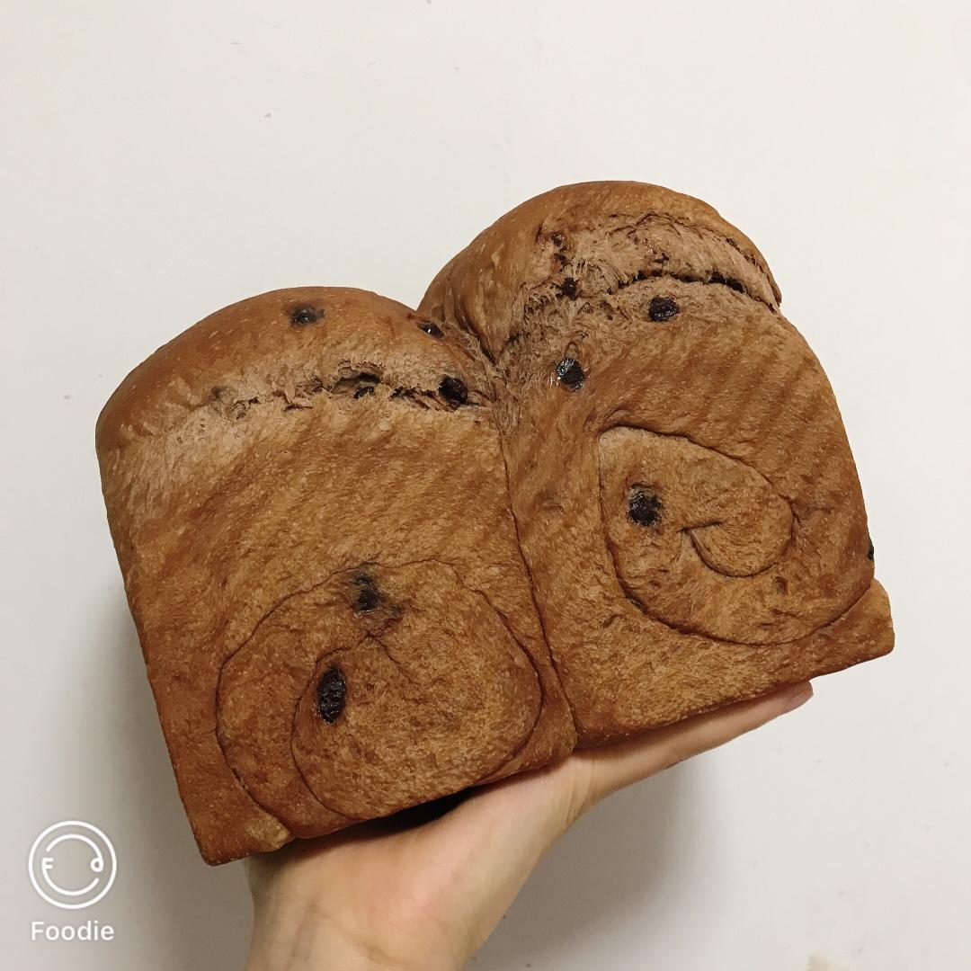 牛奶巧克力吐司