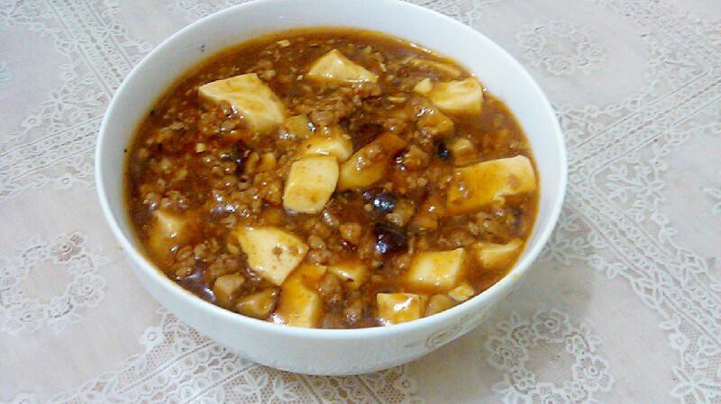 肉末香菇豆腐