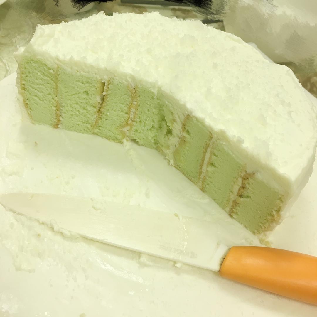 斑斓奶油蛋糕