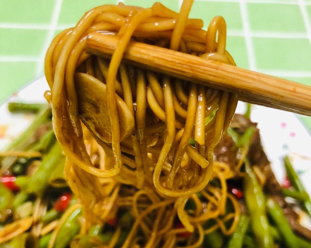 减脂豆角焖面的做法