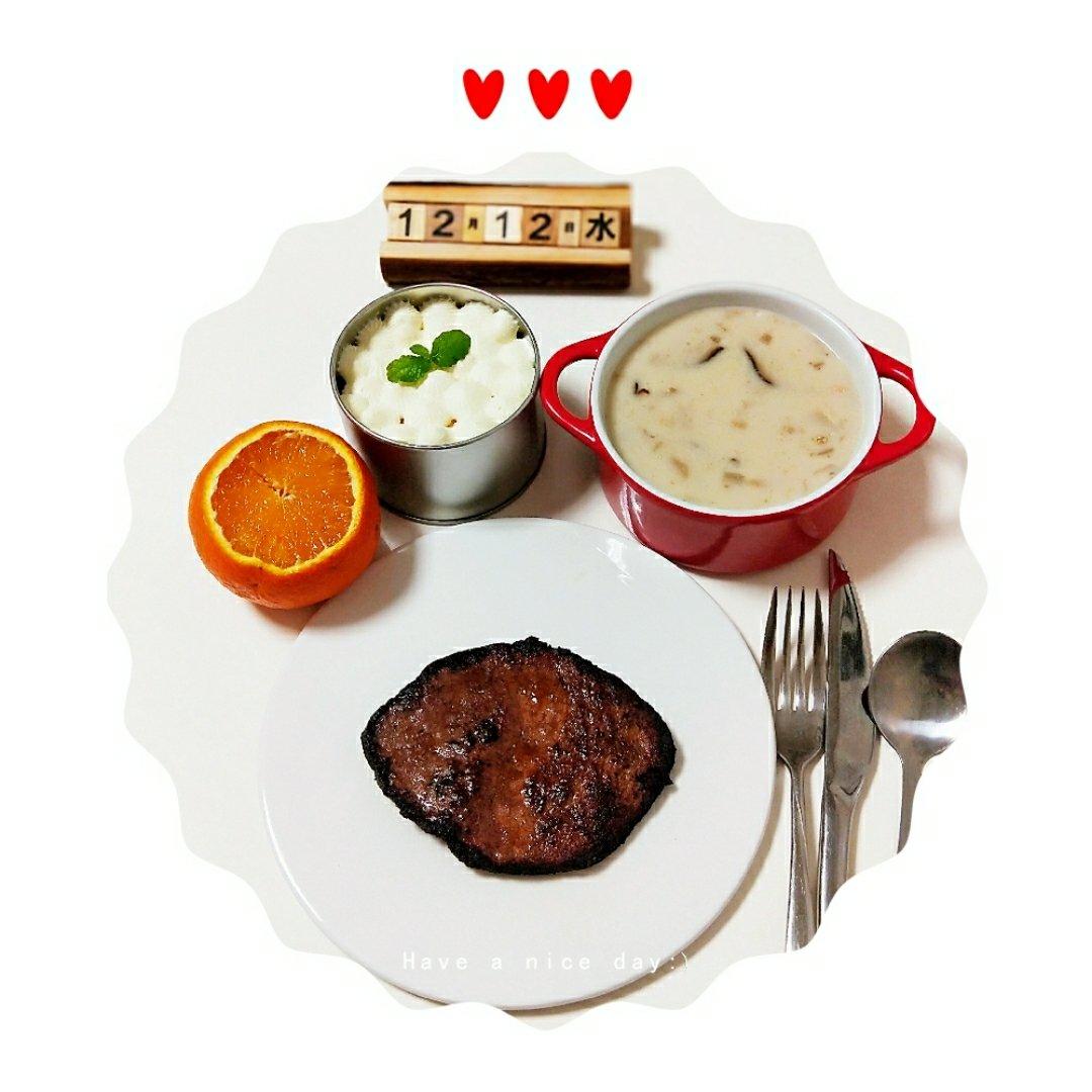 奶油鸡茸蘑菇汤（必胜客同款）