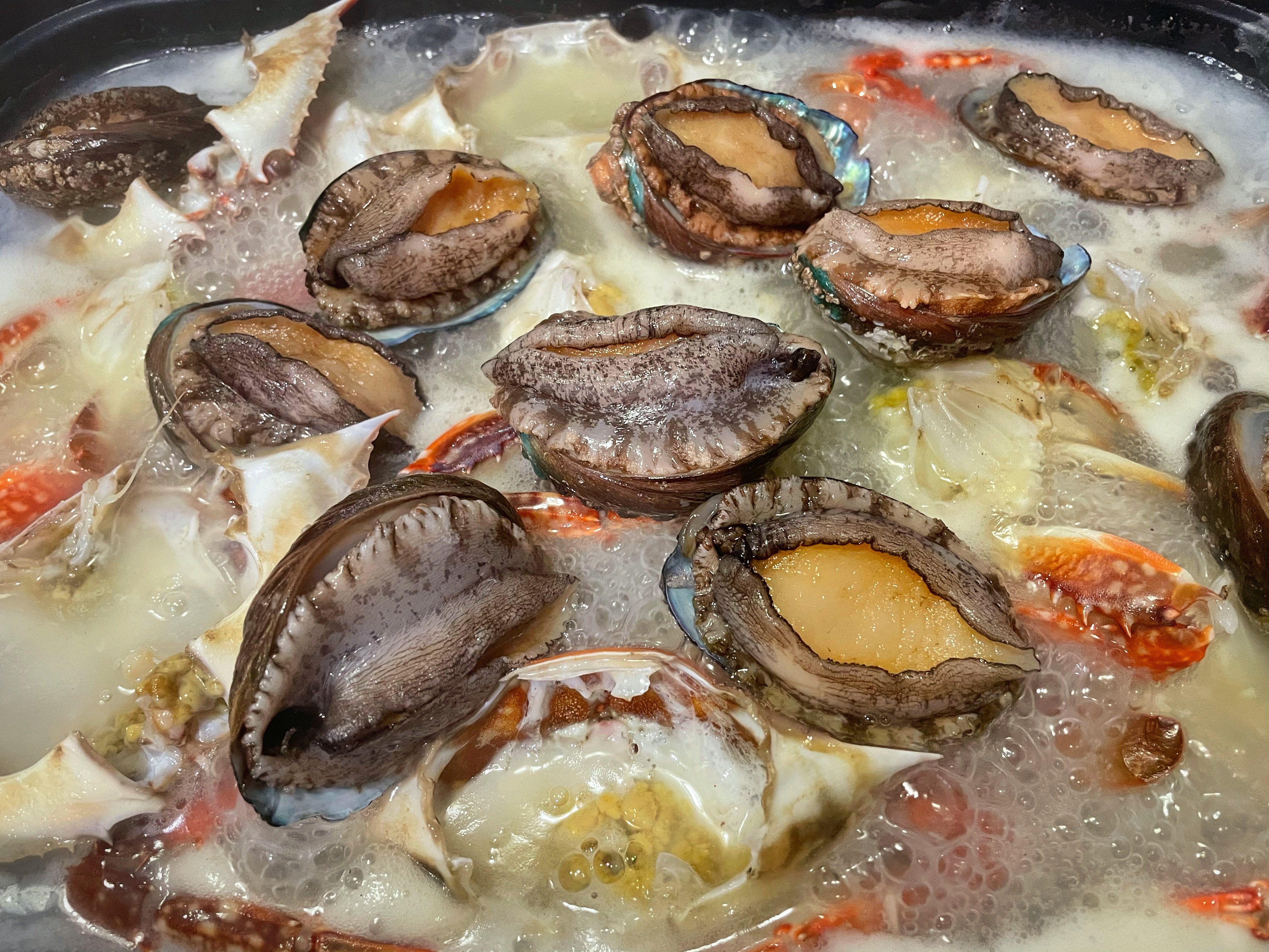 粥底海鲜火锅的做法